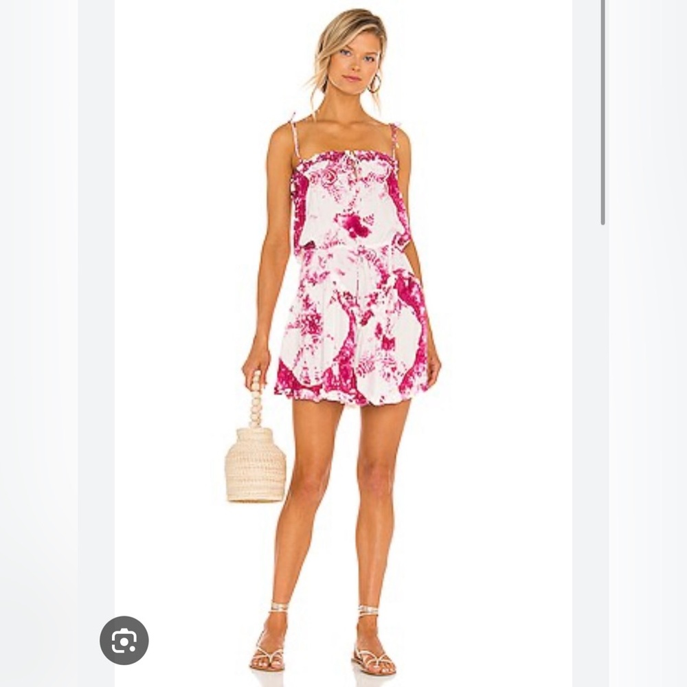 NWT SWF x Revolve dynamic mini dress in magenta size L